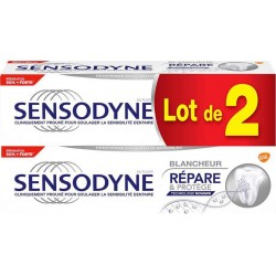 sensodyne Dentifrice Répare blancheur 2x75ml x2 tubes 75ml - 150ml