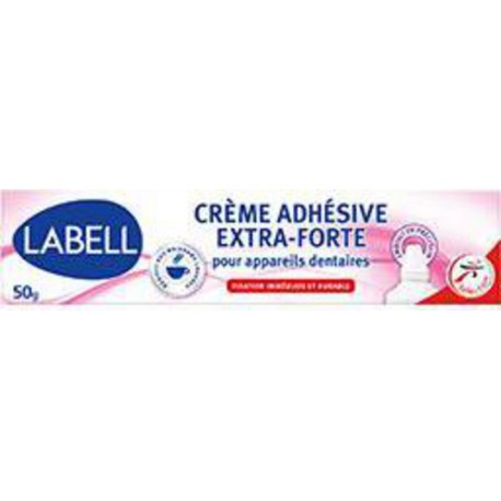 LABELL CR.ADH APPAREIL DENT50 tube 50g