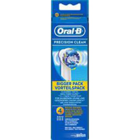 Oral-B ORAL B ORALB BROSS PREC CLEAN X4 boîte 4 brossettes