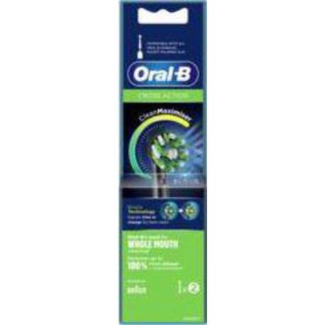 Oral-B ORAL B ORALB BROSSETT.CROSSAC.BLACKX2 x2 brossettes