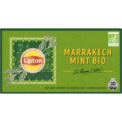 Lipton THE MARRAKECH MINT STYLE BIO sachets x20 34g