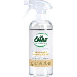 LE CHAT LES ESSENTIELS VINAIGRE MENAGER BOUTEILLE PISTOLET ECOLOGIQUE 1000ML 1CT NON ABRASIF VINAIGRE LIQUIDE