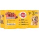 PEDIGREE Pâtée pour chien adulte 3 variétés 6x400g 2.4Kg