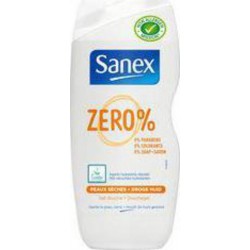 SANEX DCHE ZERO% PEAUX SECH250 flacon 250ml