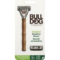 Bulldog Rasoir bambou + 1 lame rasoir + 2 lames