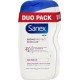 Sanex Gel douche Biomeprotect Micellaire sans savon 2x400ml 2 flacons 400ml - duo pack