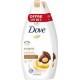 Dove Gel douche soin à l'huile d'argan 2x400ml x2 flacons 400ml