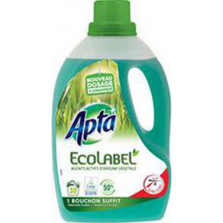 APTA LESSIVE LIQ ECOLABER 1L5 bidon 1,5L - 30 lavages