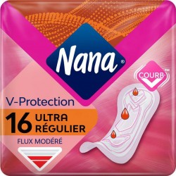 Nana Serviettes hygiéniques Ultra Régulier- x16 16 unités