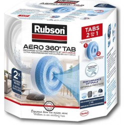 RUBSON ABS HUM AERO 360 TAB RECHX2 x2 recharges