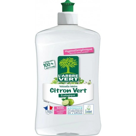 L'ARBRE VERT CITRON VERT ECOLOGIQUE 500ml