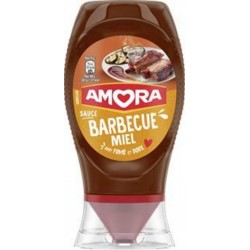 Amora Sauce Barbecue Miel 282g (lot de 4)