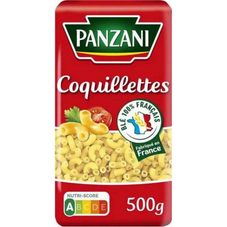 Panzani Coquillettes 500g (lot de 3)