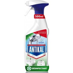 ANTIKAL Nettoyant Anti-Calcaire Salle De Bain Désinfectant 500ml