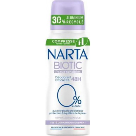 Narta femme classic déodorant atos biotic 100ml