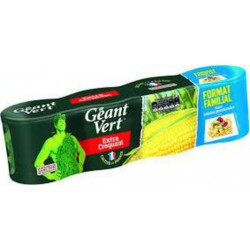 Géant Vert Maïs Extra croquant 4x140g