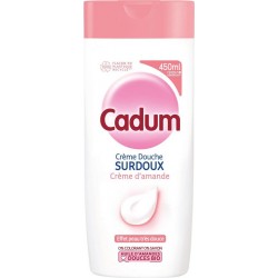 Cadum Crème Douche à la crème d’amande SURDOUX 450ml