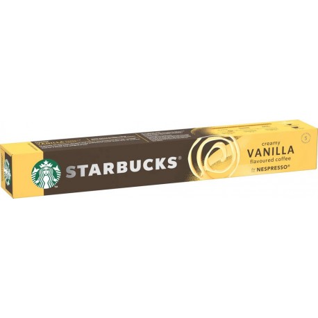 STARBUCKS X10 CREAMY VANILLA BY NESPRESSO