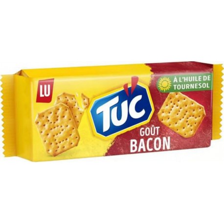 TUC Biscuits apéritifs Crackers goût bacon 100g