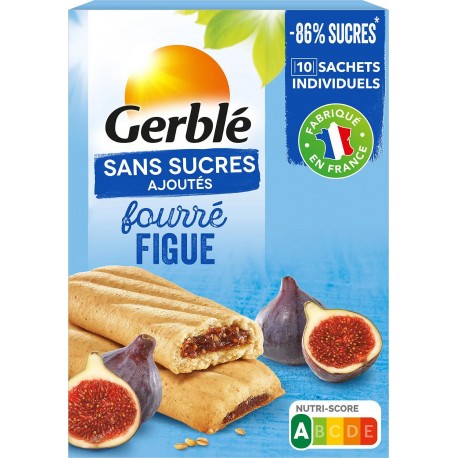 Gerblé BISCUITS FOURRES FIGUE x10 180g