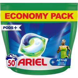 Ariel Lessive capsules All in 1 Détergent Active x50 1,31Kg