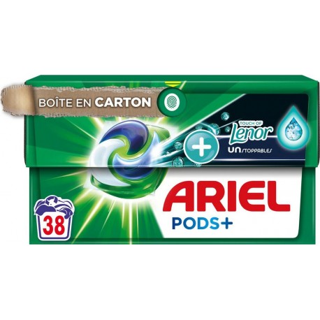 ARIEL PODS+ Lenor x38 844g