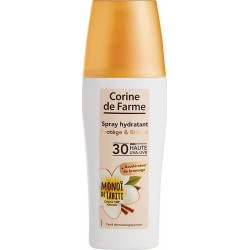 Corine de Farme Spray Hydratant Protège & Bronze SPF 30 Monoï de Tahiti 150ml (lot de 2)