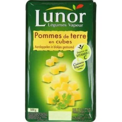 LUNOR LE POTAGER LEGUME CUIT SOUS VIDE CUBES 500G