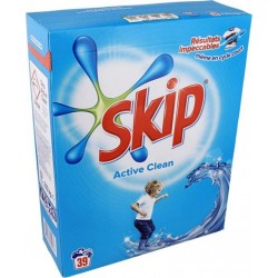 SKIP POUDRE ACTIVE CLEAN x39 2,73Kg