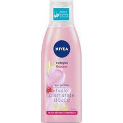 NC Lotion Tonique Visage Peaux Sèches & Sensibles Amande NIVEA flacon 200ml