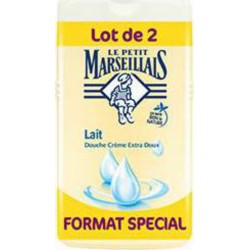 NC LPM DOUCHE LAIT 2X250ML x2 flacons 250ml - format spécial