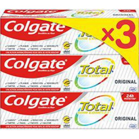 COLGATE TOTAL ORIGINAL x3 75ml