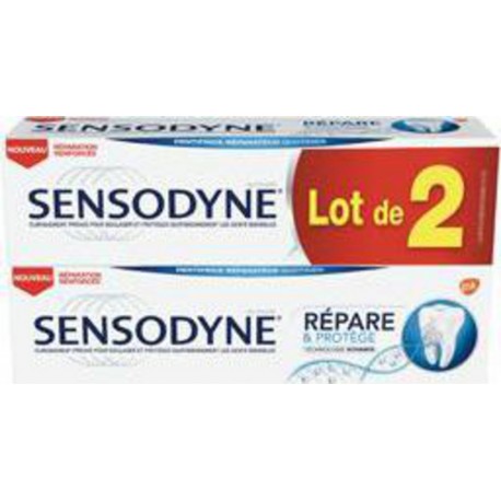 NC SENSO DENT REP&PRO 2X75ML x2 tubes 75ml - 150ml