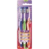 NC COLG.BAD ZIGZAG MED X3 3 brosses à dents