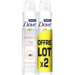 NC DOVE DEO 0% INV.CARE LTX2 2 spray 200ml - 400ml