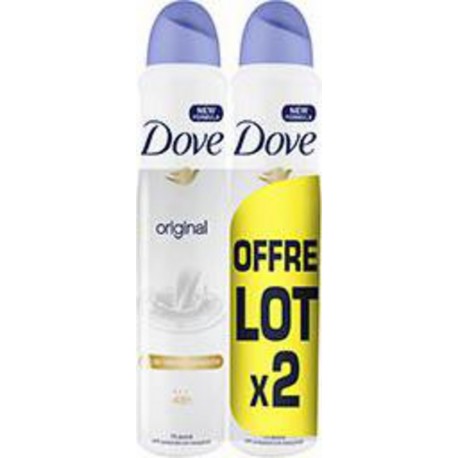 NC DOVE DEO ATO ORIGINAL X2 2 bombes 200ml - 400ml