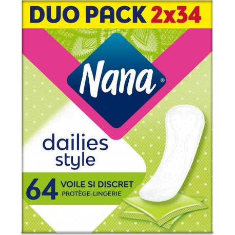 NC NANA VOILE SI DISCRET X64 boîte 64 - duo pack