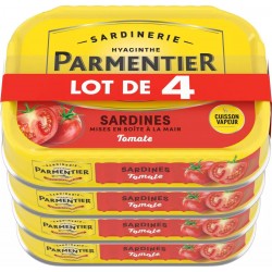 Parmentier Sardines Tomate 4x135g 540g