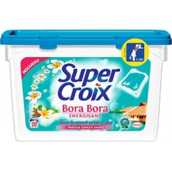 Super Croix Lessive Bora Bora x20 capsules 500g