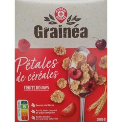 Grainéa  Pétales de céréales Fruits Rouges 300g