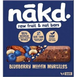 NAKD MYRTILLE MUFFIN 4X35G