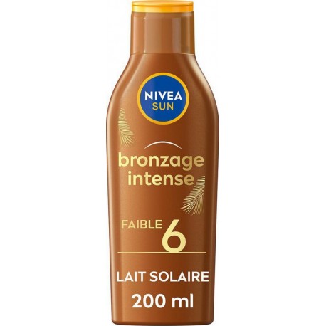 Nivea Protection solaire SPF 6 Bronzage Intense 200ml
