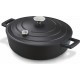 Kitchen Fun Cocotte ronde basse ragu 28cm avec couvercle 4.2L