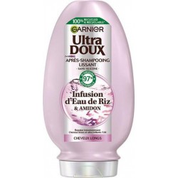 Garnier Ultra Doux Après-Shampooing Lissant Infusion d'Eau de Riz 200ml