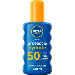 NIVEA SUN PROTECT 50+ & HYDRATE PRODUIT DE BRONZAGE VAPORISATEUR 200ml