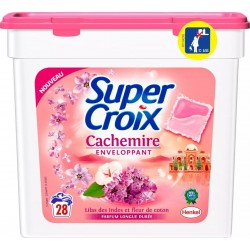 Super Croix Lessive Cachemire x28 capsules 700g