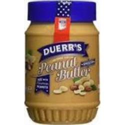 Duerr's DUERRS SMOOTH PEANUT BUTTER 340g