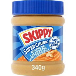 SKIPPY SUPER CHUNK PEANUT BUTTER 340g