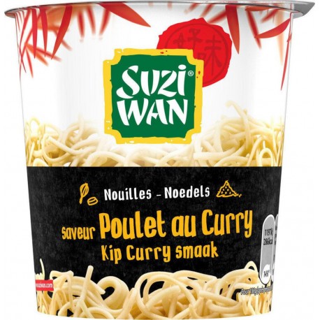 Suzi Wan Pâtes nouilles Poulet au curry 62g