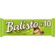 BALISTO Barres chocolatées muesli goût noisettes raisins X10 185g